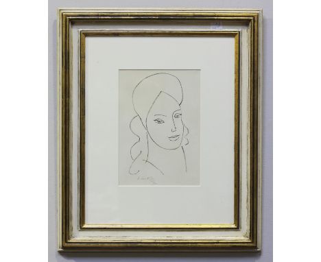 HENRI MATISSE (1869-1954)- Catherinette, 1946, Lithograph, on Marais paper, Signed and numbered 13/200 in pencil, created for