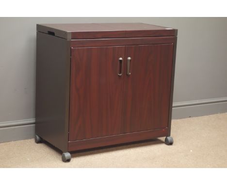 Hostess trolley, HL6232/F UK DB (This item is PAT tested - 5 day warranty from date of sale)  Condition Report Click here for