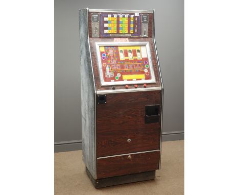 Vintage 'BINGO BELL' fruit machine, W62cm, H156cm, D48cm Condition Report Click here for further images, condition, auction t