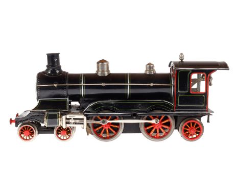 Märklin 2-B-1 Dampflok CE 1021, Spur 1, Uhrwerk intakt, mit Bremse, v+r, langsam und schnell, ohne Tender und Stirnlampen, fa