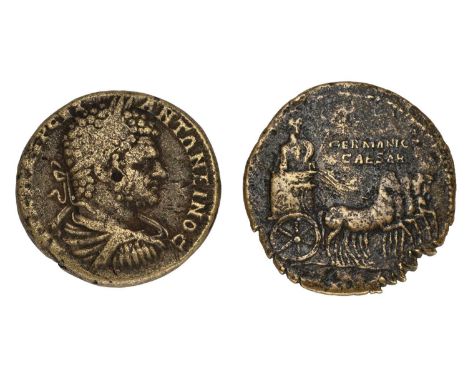2x Roman Imperial Coins, Thrace, Serdica Mint, Caracalla (211-217AD) AE29, obv. AVT K M AVP CEV ANTΩNEINOC around laureate, d