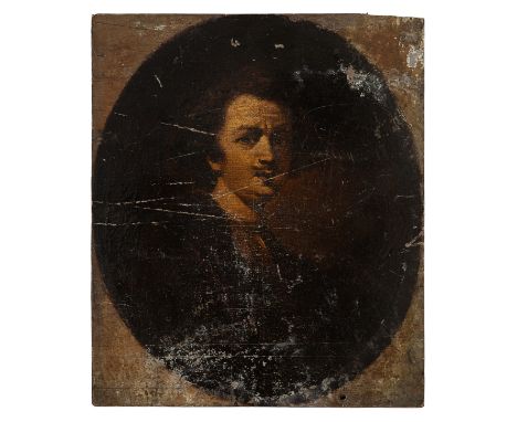18th Century, Russian A portrait of Peter the Great Oil on panel&nbsp; Dimensions: (Panel) 11.75 in. (H) x 10 in. (W)