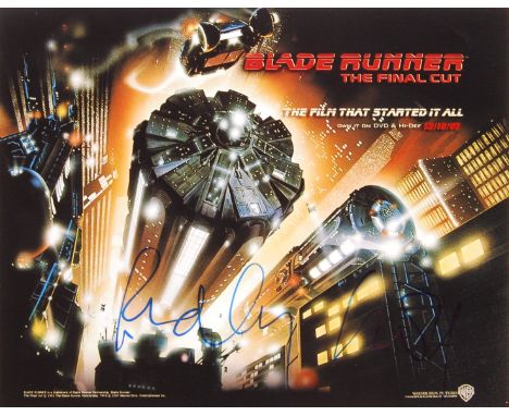 Ridley Scott - British Producer &amp; Director - autographed 8x10" colour ' Blade Runner - The Final Cut ' photograph. Signed