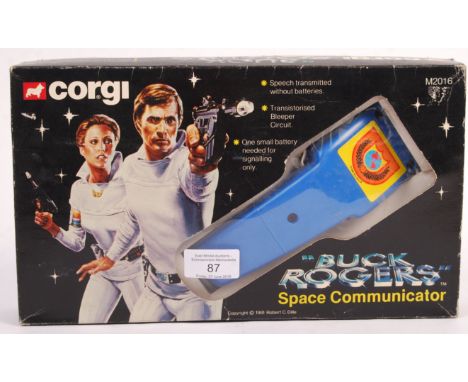 An original 1980's vintage Corgi Toys made M2016 Buck Rogers Space Communicator set complete in original box. Consists of two