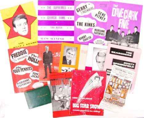 A good vintage 1960's Bristol Colston Hall related autograph and programme collection. All obtained in person by the vendor a
