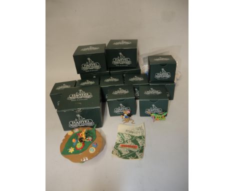 Collection of Hantel painted pewter figures including Limited Edition and boxedFigures included:Sailor Kitty, Porky Dress Kit