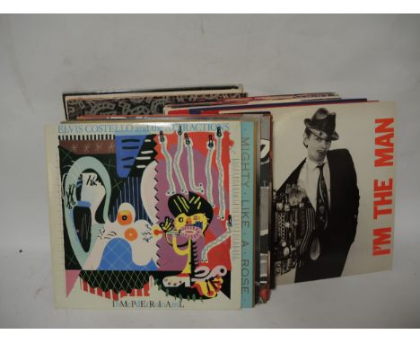 Collection of approximately twenty eight various vinyl albums, mainly 1970s and 80s rock and popArtists include; Dire Straits