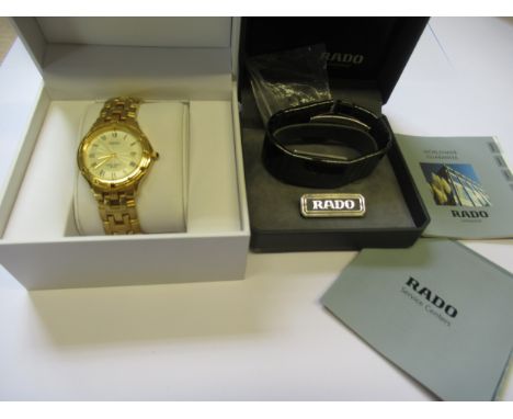 Gentleman's Rado wristwatch, boxed (movement at fault), together with a boxed gentleman's Seiko wristwatch