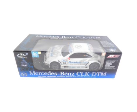 A NARC remote radio controlled model of a Mercedes Benz CLK-DTM, scale 1:10, boxed.