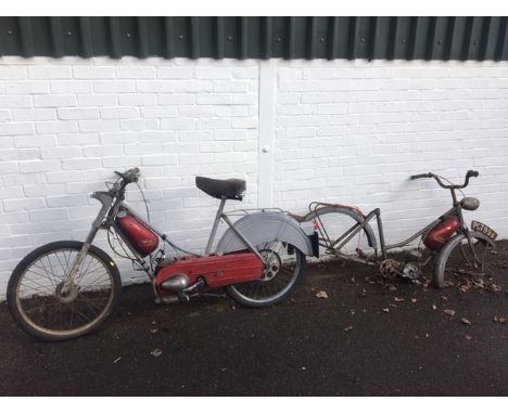 Phillips Panda motorcycle, registration 981 SPP, 49cc, petrol, grey, first registered 10/06/1996, historic vehicle taxation c