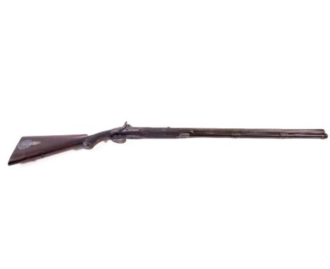 An extremely fine percussion side lock Antique Weapon, by John Dixon &amp; Son, 63 Princes Street, Edinburgh,&nbsp;Signed on 