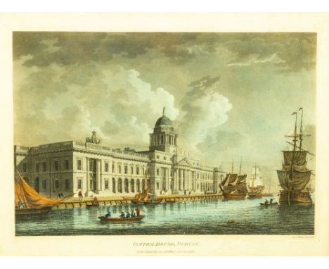 After James Malton (1761-1803)  "A Picturesque and Descriptive View of the City of Dublin, displayed in a series of the most 