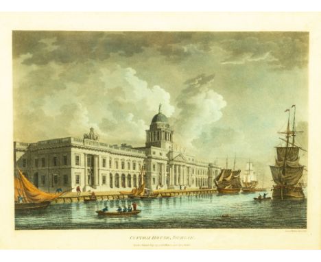 After James Malton (1761-1803)  "A Picturesque and Descriptive View of the City of Dublin, displayed in a series of the most 