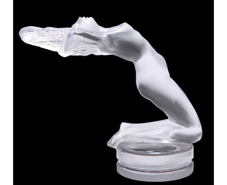 RENÉ LALIQUE (FRENCH, 1860-1945), A 'CHRYSIS' CAR MASCOT, DESIGNED 1931 RENÉ LALIQUE (FRENCH, 1860-1945), A 'CHRYSIS' CAR MAS