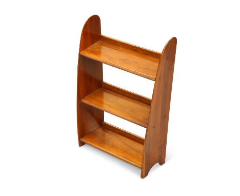 A VINTAGE PROPELLER BOOKCASE, MID 20TH CENTURY A VINTAGE PROPELLER BOOKCASE, MID 20TH CENTURY, of small proportions, with thr