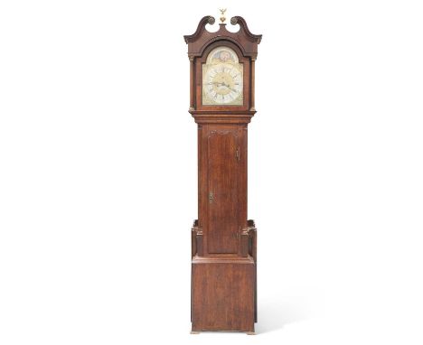 A GEORGE III OAK EIGHT-DAY LONGCASE CLOCK, SIGNED THOMAS LISTER, LUDDENDEN A GEORGE III OAK EIGHT-DAY LONGCASE CLOCK, SIGNED 