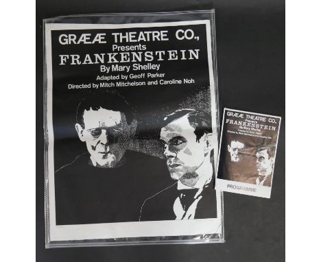 Peter Blake (b.1932) unframed lithograph, Poster for Frankenstein by Graeae Theatre Co, 43/300, signed in pencil with origina