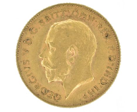 Two King George V, Half-Sovereigns, 1911 and 1914 (2). Two King George V, Half-Sovereigns, 1911 and 1914, Bare head l. R. St.