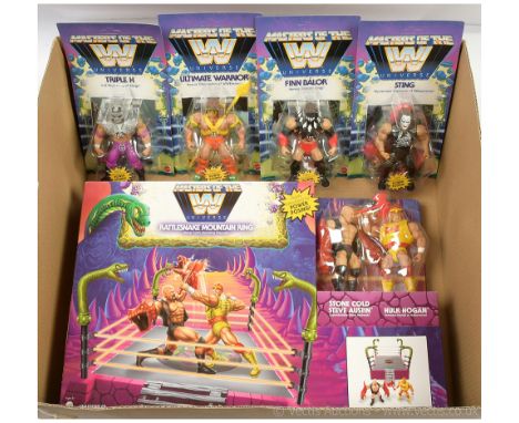 Mattel Masters of the WWE Universe Rattlesnake Mountain Ring, within Excellent sealed packaging. Mattel Masters of the WWE Un