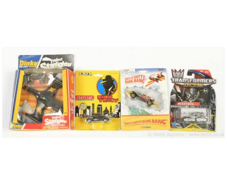 Dinky Die-cast Trident Star Fighter 362, Near Mint, within Fair (cracks to cellophane) opened packaging. Ertl Die-cast Dick T