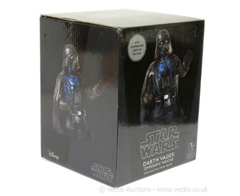 Gentle Giant Star Wars Return Of The Jedi Darth Vader (Emperor's Wrath) collectible mini bust (with illuminating light-up fea