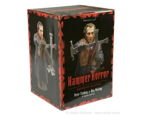 Titan Merchandise Hammer Horror Masterpiece Collection, Peter Cushing as Van Helsing, 8" Premium Maxi-Bust, Mint, Within Exce