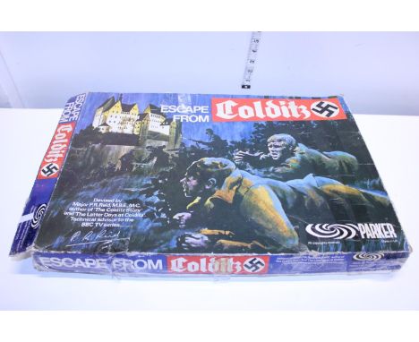 A vintage Colditz board game (unchecked) 