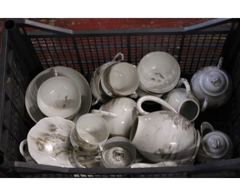 A Oriental porcelain tea service. Shipping unavailable 