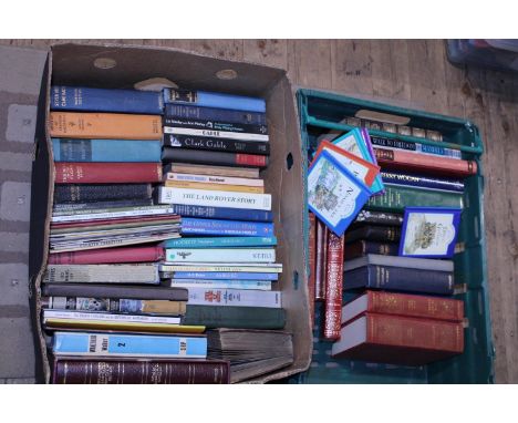 A job lot of vintage and antique books 
