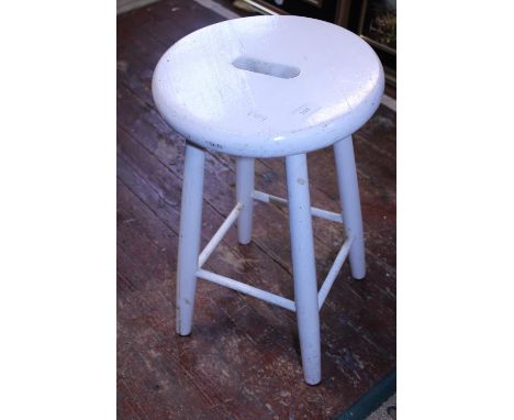 A vintage wooden stool. Shipping unavailable 