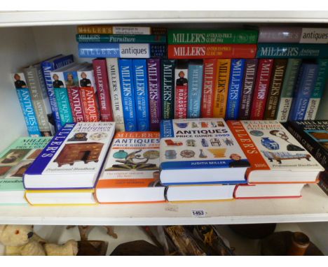 A complete collection of Millers Guides including the 1980 first edition, 37 volumes