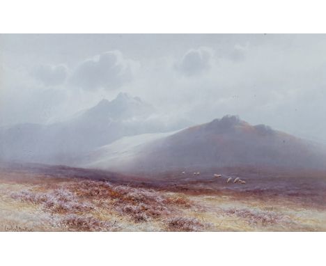 Charles Edward Brittan (British, 1870-1949), 'Glen Spean'; 'Glen Trium, Dalwhinnie'. a pair, watercolour, signed lower left, 