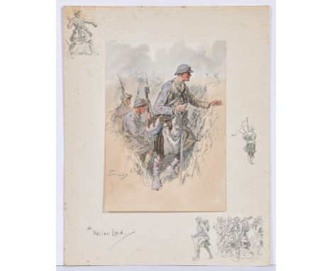 After Charles "Snaffles" Johnson Payne (English, 1884-1967), eleven coloured lithographs with hand colouring of different sol