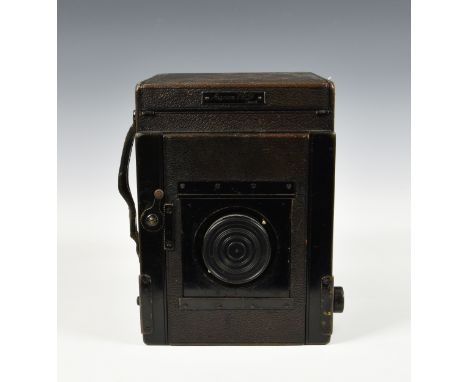 A vintage Marion 3x4 Soho Reflex Camera.