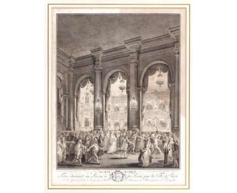 After Jean-Michel Moreau the Younger (French, 1741-1814), engraved by P.L. Moreau, Le Bel Masque &amp; Le Festin Royal, a pai