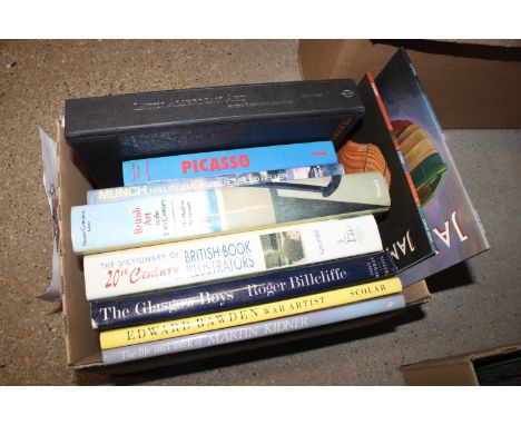 A quantity of Art books