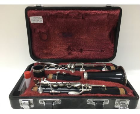 A cased Yamaha clarinet, postage category B