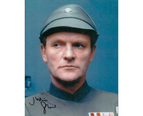 Julian Glover General Maximilian Veers signed 10 x 8 inch colour Star Wars scene photo. Good condition. All autographs come w