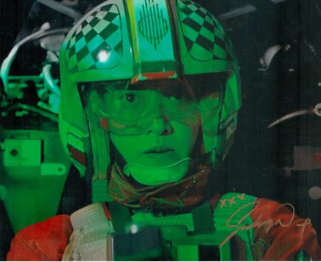 Gabby Wong signed 10x8 inch Star Wars colour photo. Good condition. All autographs come with a Certificate of Authenticity. W