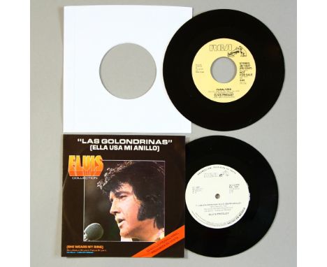 Promotional Record for Elvis Presley 7 inch RX-402 331/3 RPM EP What Id Say / I Gotta Know / She Wears My Ring Picture Sleeve