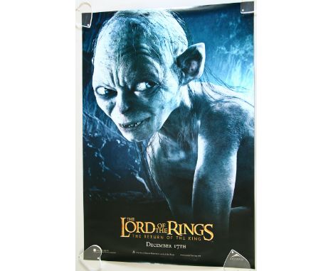 Ten one sheet film posters including Lord of the Rings Dec 17th Golem double sided ROTK, Cat in the Hat, Twin Town folded, Pa
