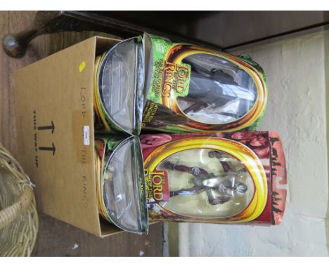 The Lord of the Rings figures by Toy Biz, in original sealed packaging (18)