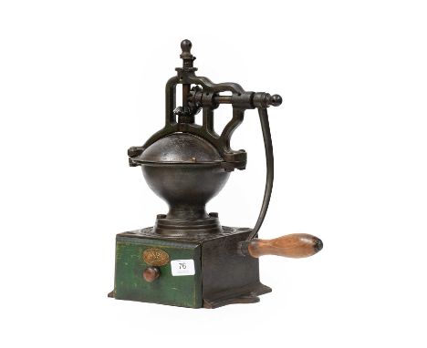A French cast iron Peugeot coffee grinder