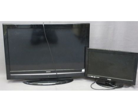 HITACHI &amp; LOGIK FLATSCREEN TVs E/T