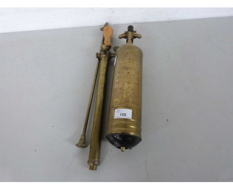 Mixed Lot: Vintage fire extinguisher and other items