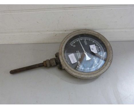 Vintage Rototherm temperature gauge