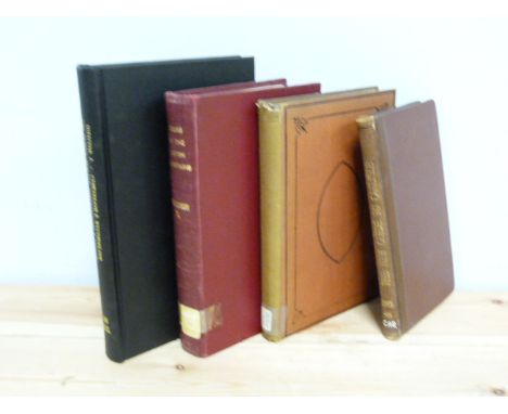 WILKINSON THOMAS.  Tours to the British Mountains. Rebound lib. cloth. 1824; also 3 other ex lib. vols.  (4).