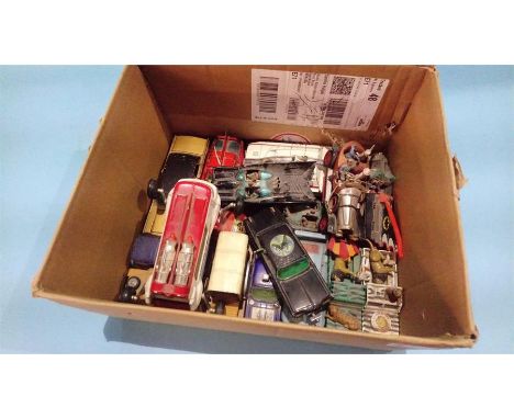Quantity of Corgi and other die cast cars.