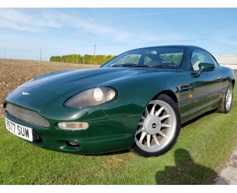 1997 Aston Martin DB7  - Finished in Chiltern Metallic Green paintwork with a Parchment-coloured hide interior piped in contr