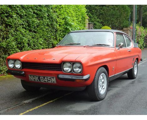 1973 Ford Capri RS 3100 Evocation  - Based on Dagenham built 1600 XL, UK car    - 3.0 Essex with c.35,000 believed genuine re